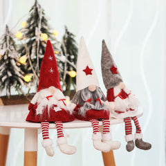 Weihnachtsdekoration - Gesichtslose Puppenfigur Mädchen