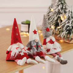 Weihnachtsdekoration - Gesichtslose Puppenfigur Mädchen