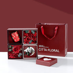 Kreative Duftkerzen für den Valentinstag – Geschenkbox mit Rosen-Aromen