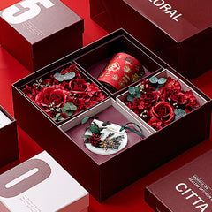 Kreative Duftkerzen für den Valentinstag – Geschenkbox mit Rosen-Aromen