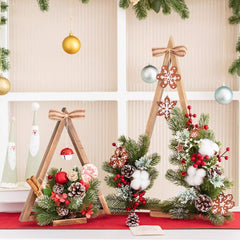 Stimmungsvolle Blumen Weihnachtsbaum Deko-Lampe