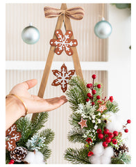 Stimmungsvolle Blumen Weihnachtsbaum Deko-Lampe