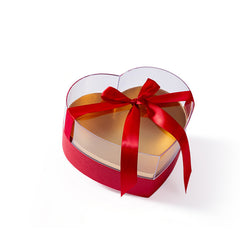 Blumenverpackungsbox Valentinstag Transparent